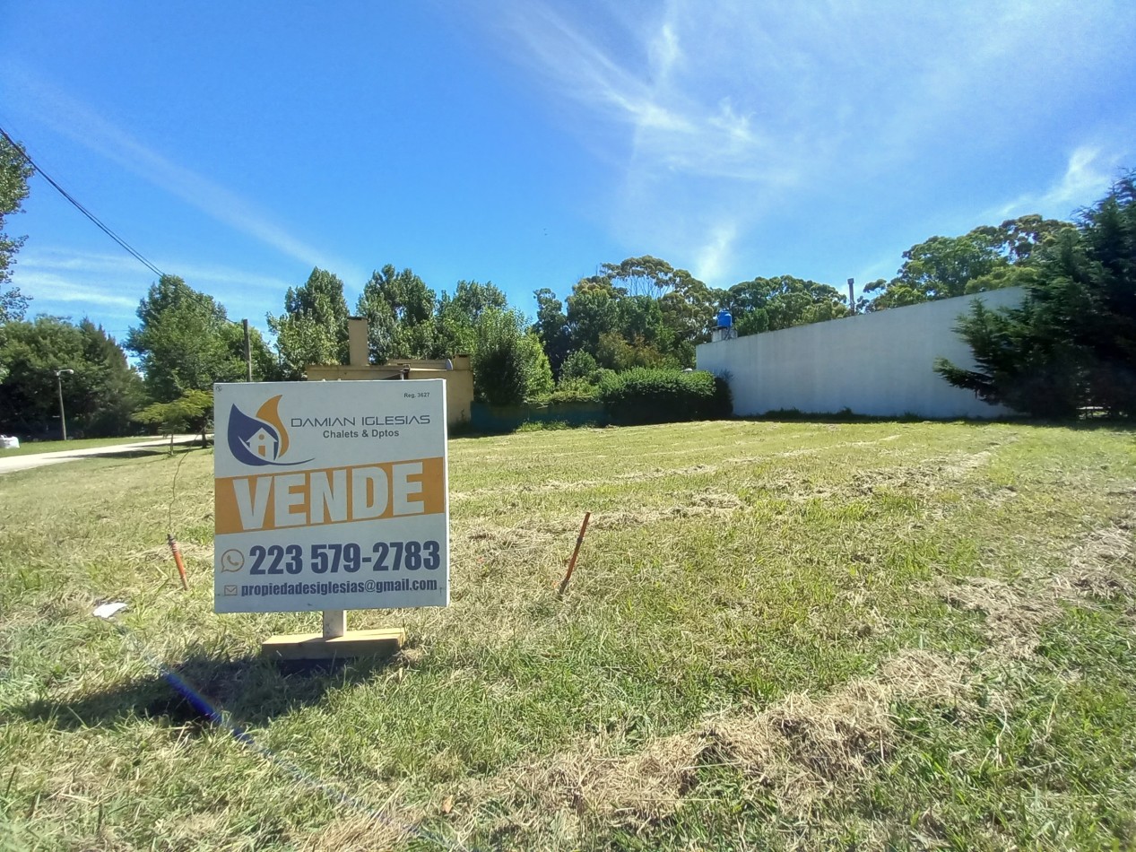 VENTA LOTE en Esquina en LA CALETA 