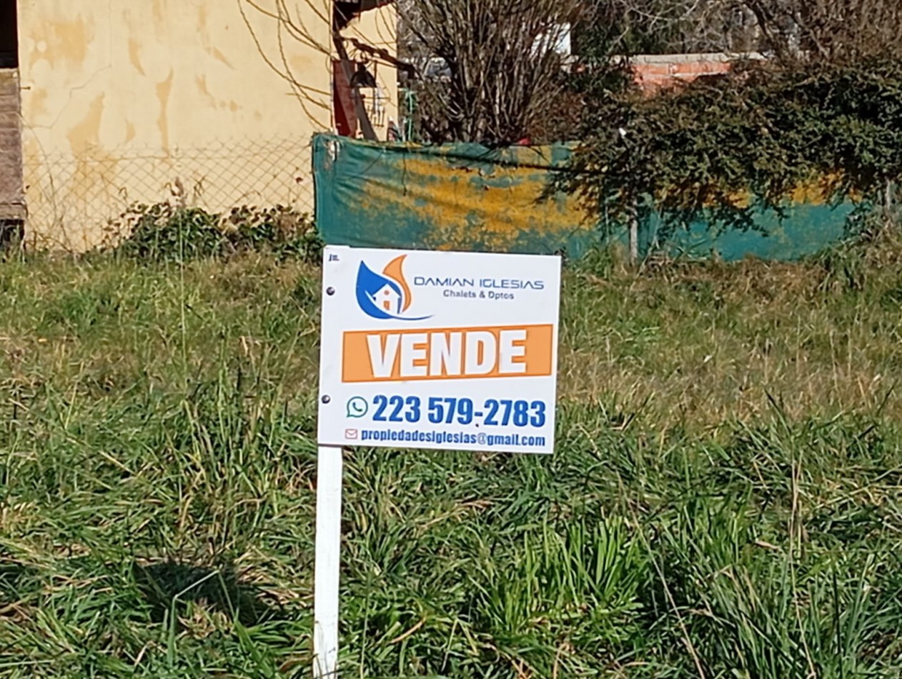 VENTA LOTE en Esquina en LA CALETA 