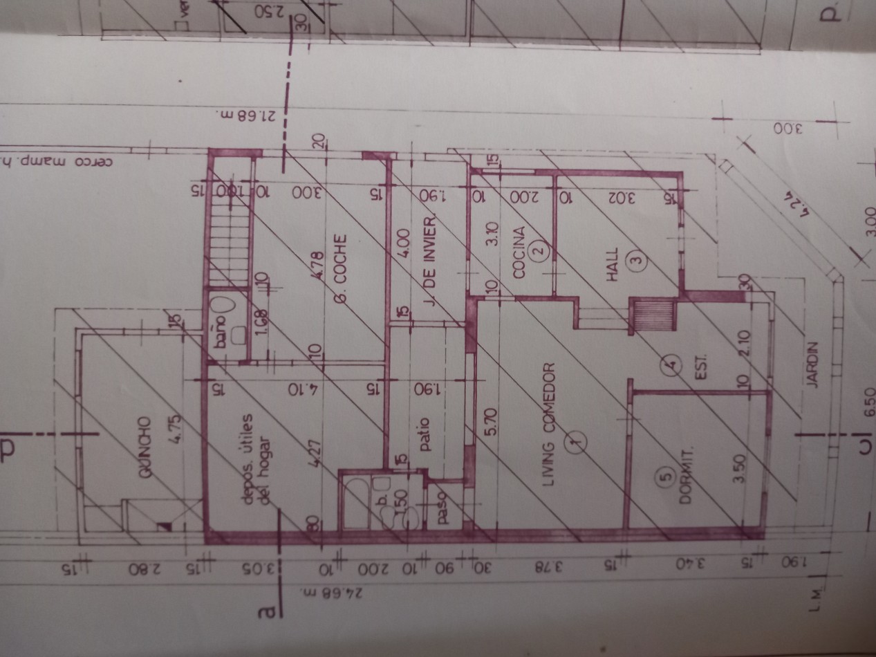 VENTA CASA  COCHERA PATIO ITUZAINGO Y CHAMPAGNAT