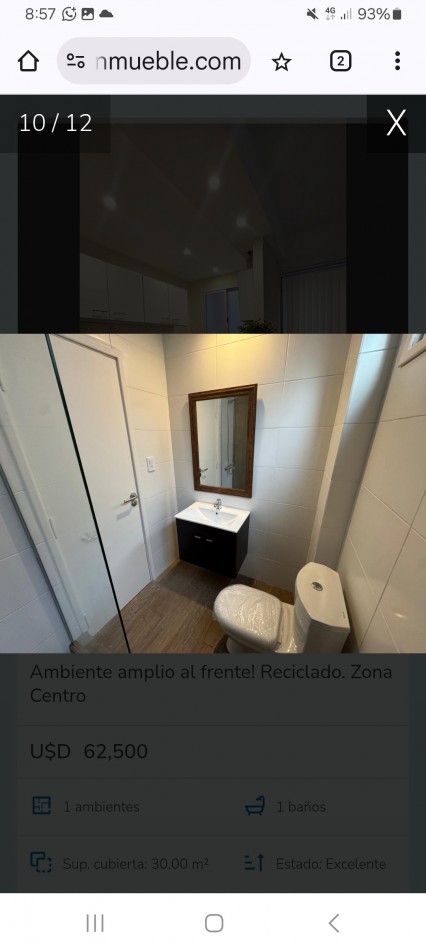 VENTA 1AMB RECICLADO CENTRO 