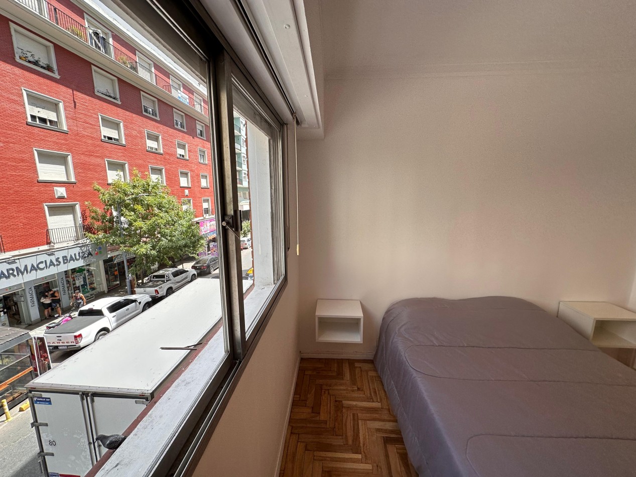 Venta 3AMB FRENTE CON BALCON CENTRO 